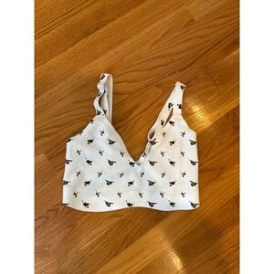 Parade Bralette Size 1 XS‎ Bee Print
